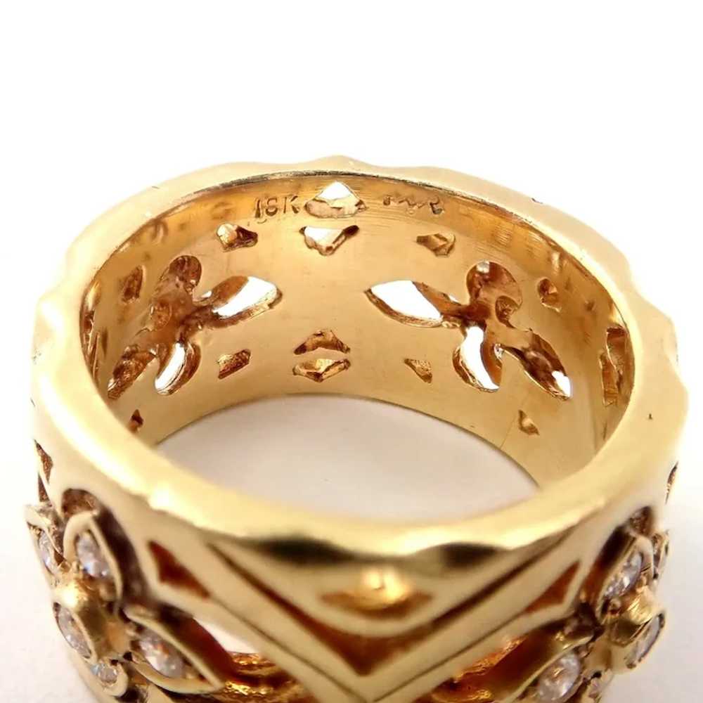 Ultra Rare Loree Rodkin 18k Yellow Gold 0.60ctw D… - image 4