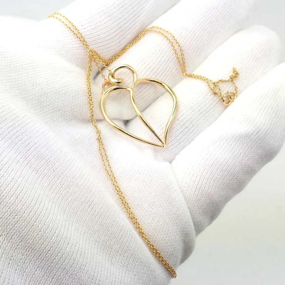 Authentic! Tiffany & Co. Picasso 18k Yellow Gold … - image 8