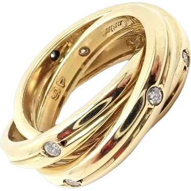 Authentic! Cartier 18k Yellow Gold Diamond Constel