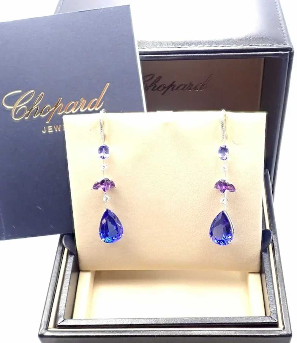 Rare! Chopard High Jewelry 18k Gold Diamond Tanza… - image 7