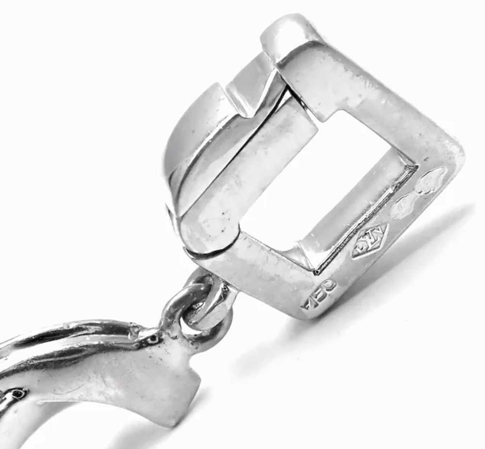 Rare! Authentic Louis Vuitton 18k White Gold Diam… - image 3