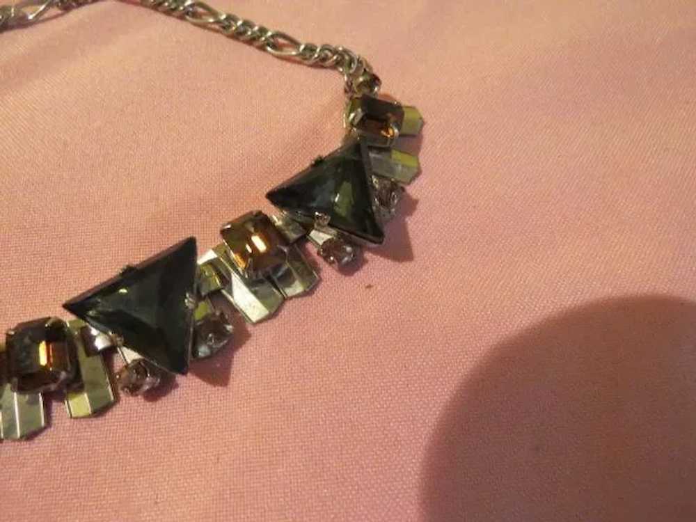 Geometric Triangle Necklace - Free shipping - image 2