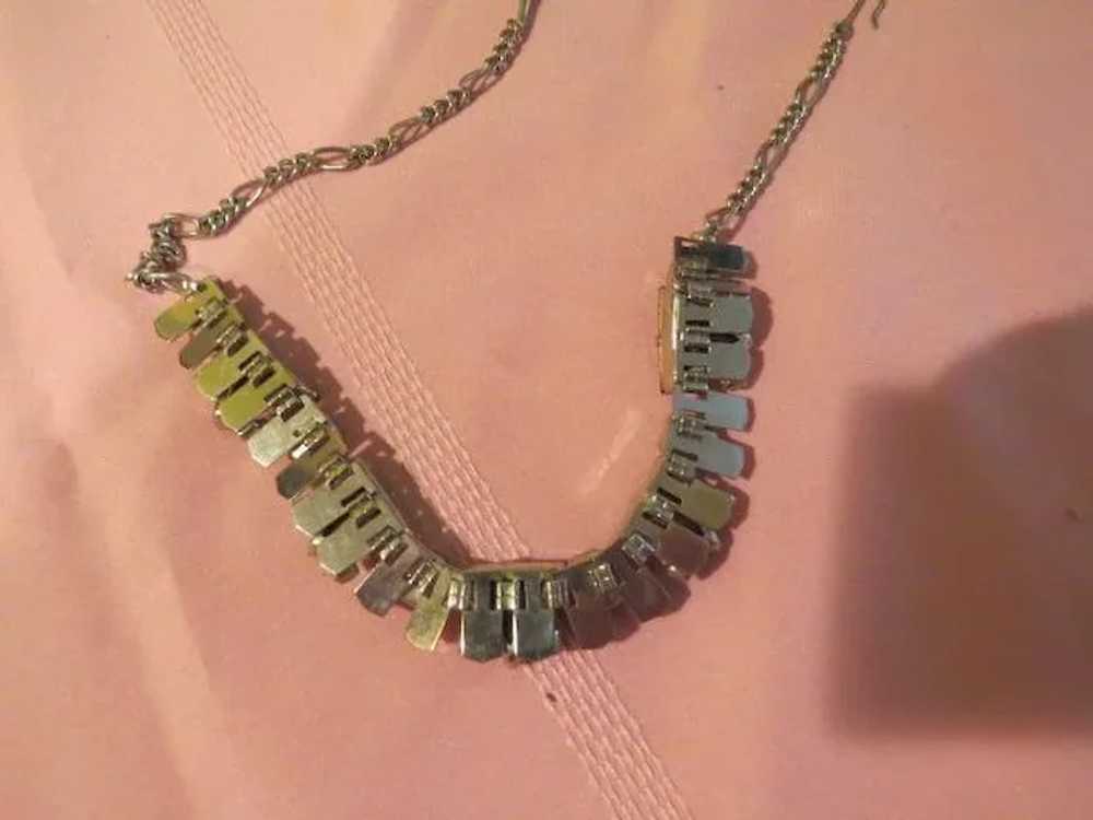 Geometric Triangle Necklace - Free shipping - image 4