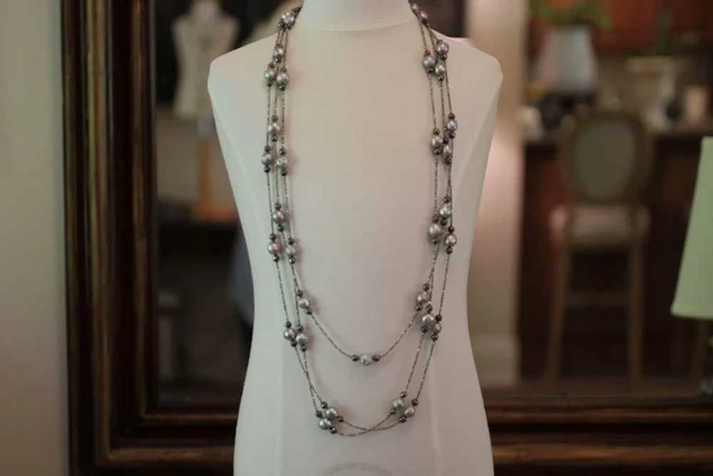 PEARL PARADISE, One of a Kind Cultured Grey KASUM… - image 6