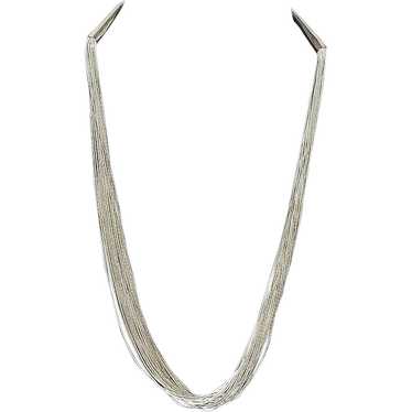 Sterling Silver "Liquid Silver" Necklace