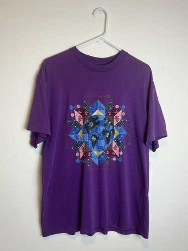Other TSI Vintage Peace It Together Purple T-Shirt