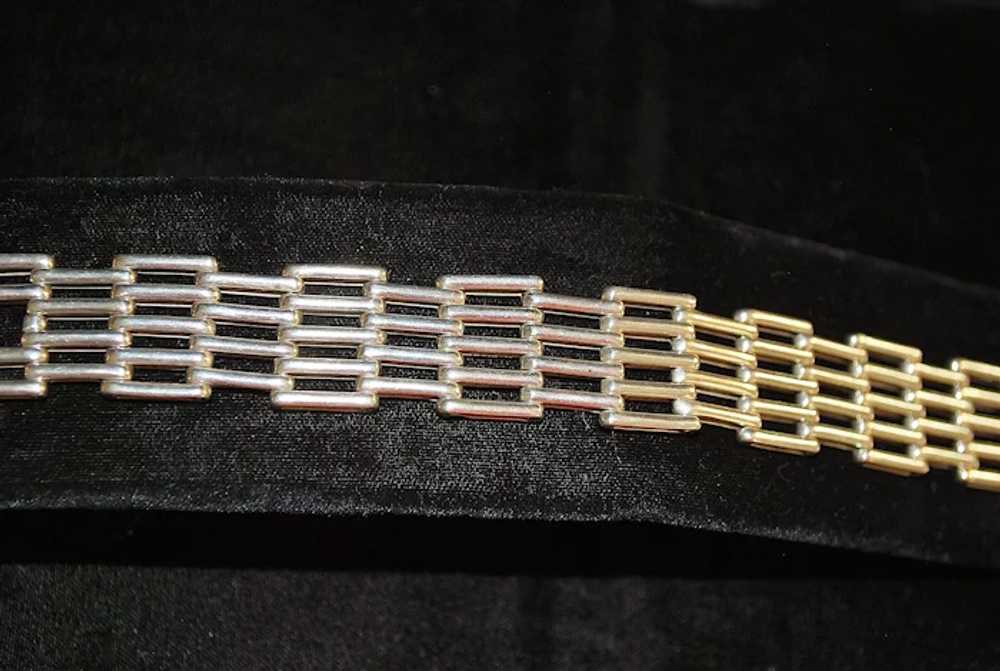 Mexican Taxco Sterling Silver Bracelet - image 3
