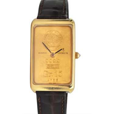 Corum 18K Gr. 15 Gold Ingot Watch C.2000 - image 1