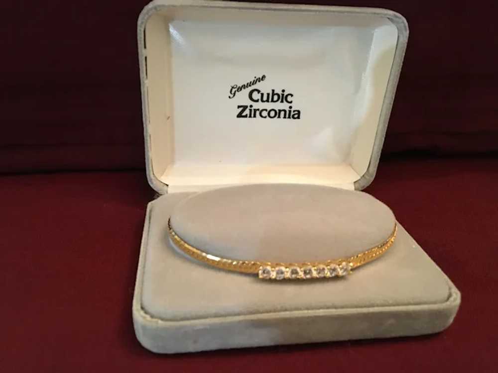 Vintage Majesty Collection Cubic Zirconia Bracelet - image 7