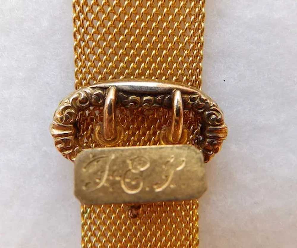 Victorian G. F. Watch Fob & Chain - image 4