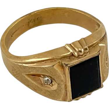 Gainsboro 10K gold filled Men's ring, Size 12