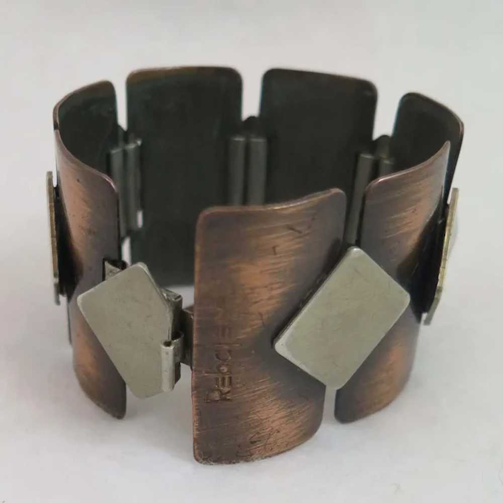 Rebajes Copper Bracelet 1940s - image 4