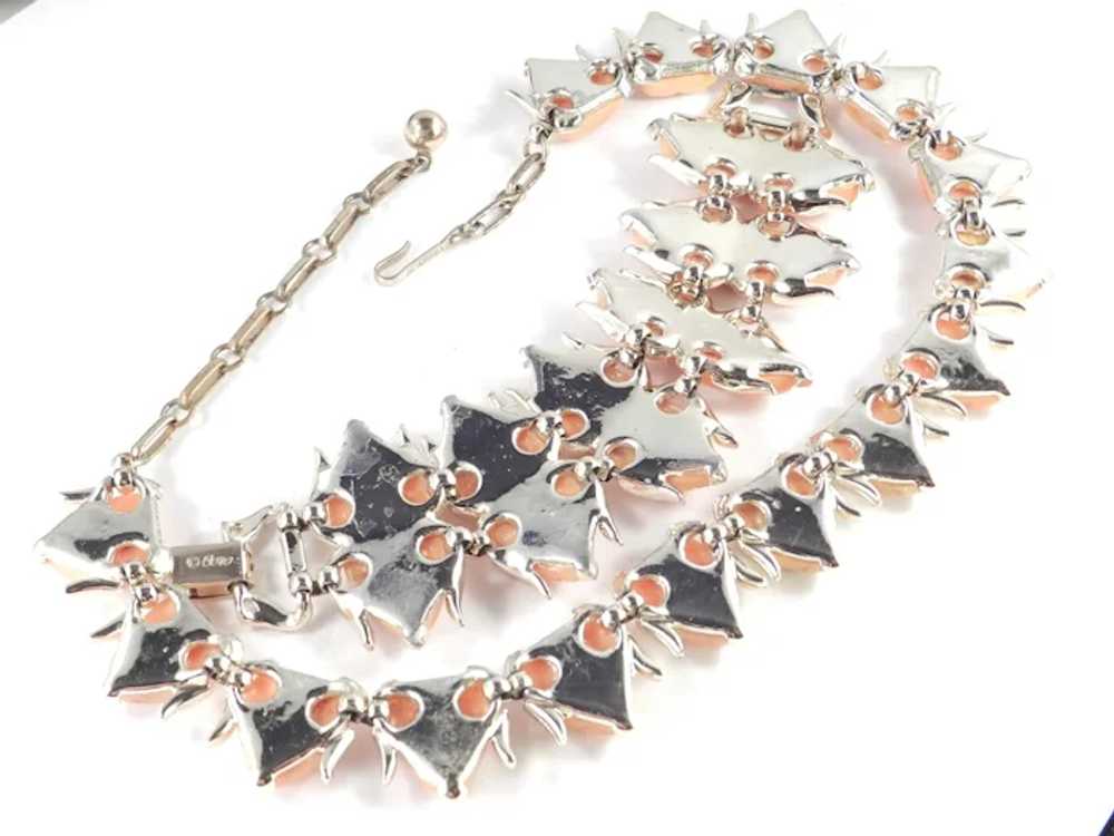 Coro Lucite Confetti Cabochon Necklace Bracelet S… - image 6