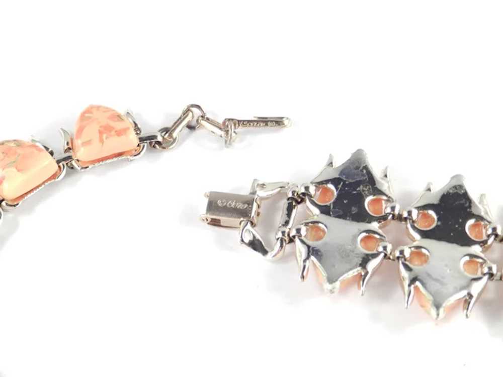Coro Lucite Confetti Cabochon Necklace Bracelet S… - image 7