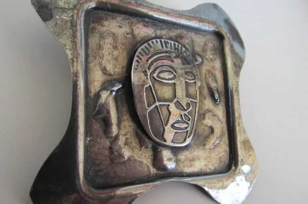 VINTAGE Hand-Made Silver Brooch Special! - image 7