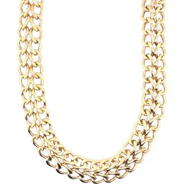 14K Yellow Gold Necklace - image 1