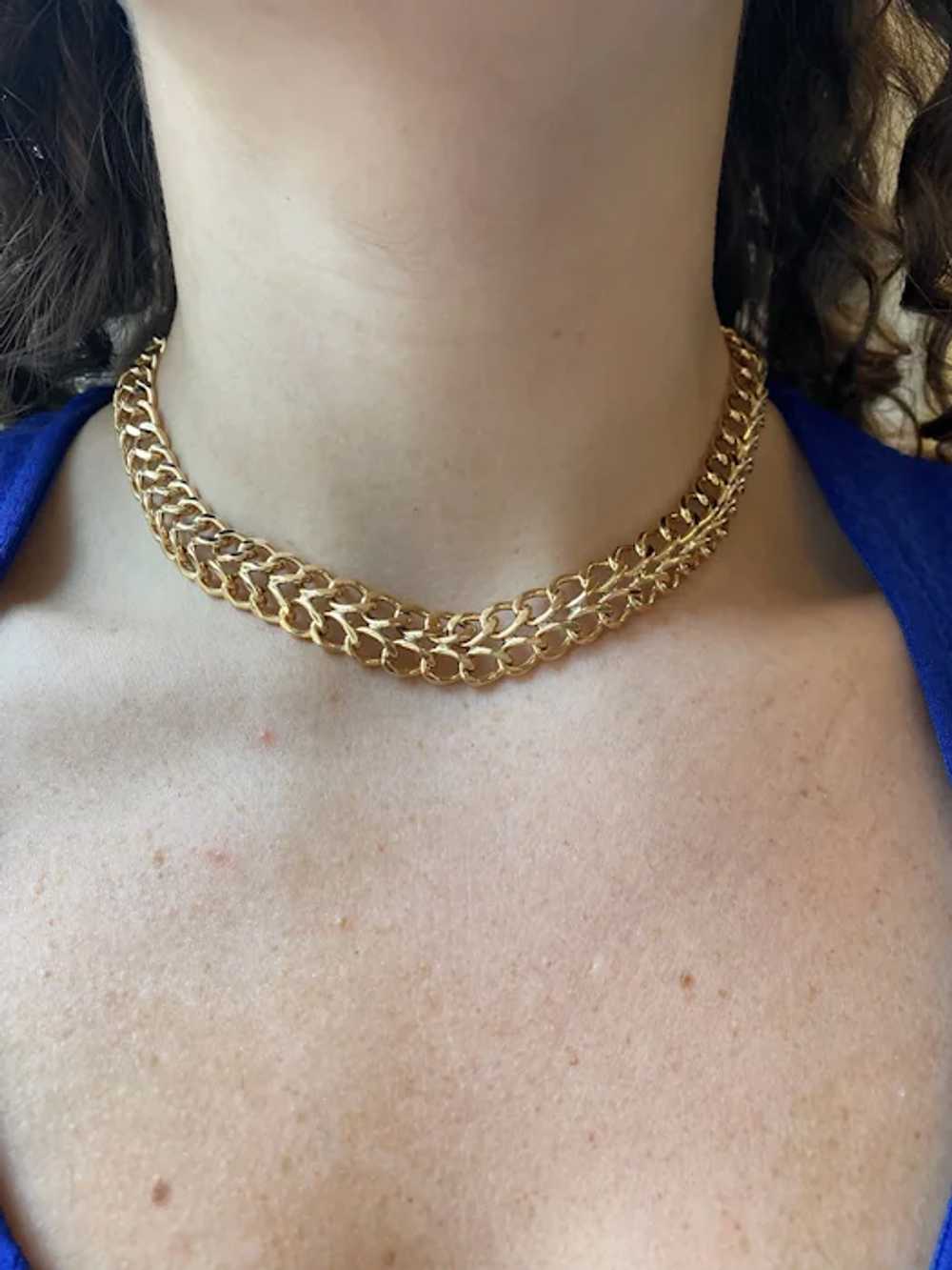 14K Yellow Gold Necklace - image 4