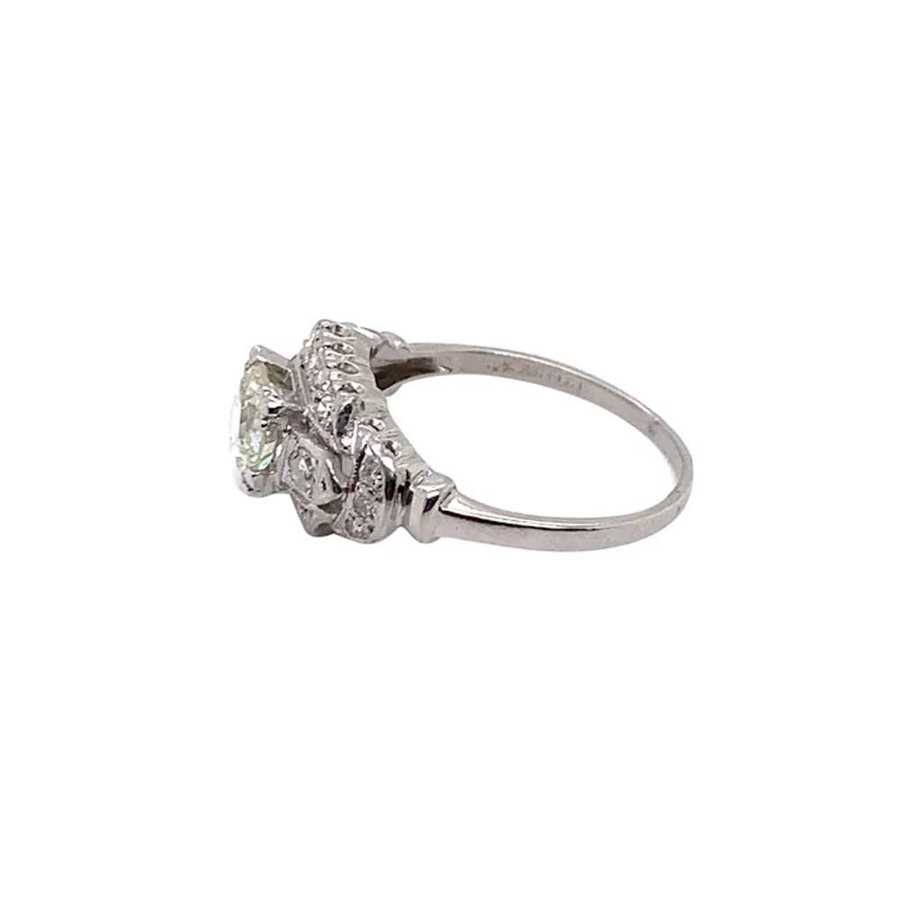 Platinum Diamond Engagement Ring - image 2