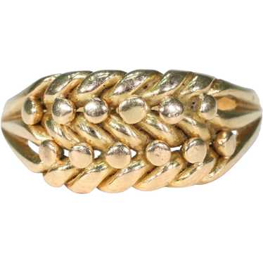 Antique Edwardian Keeper Ring 18k Gold