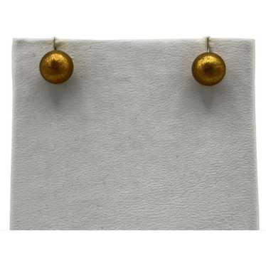 14K Gold Stud Earrings