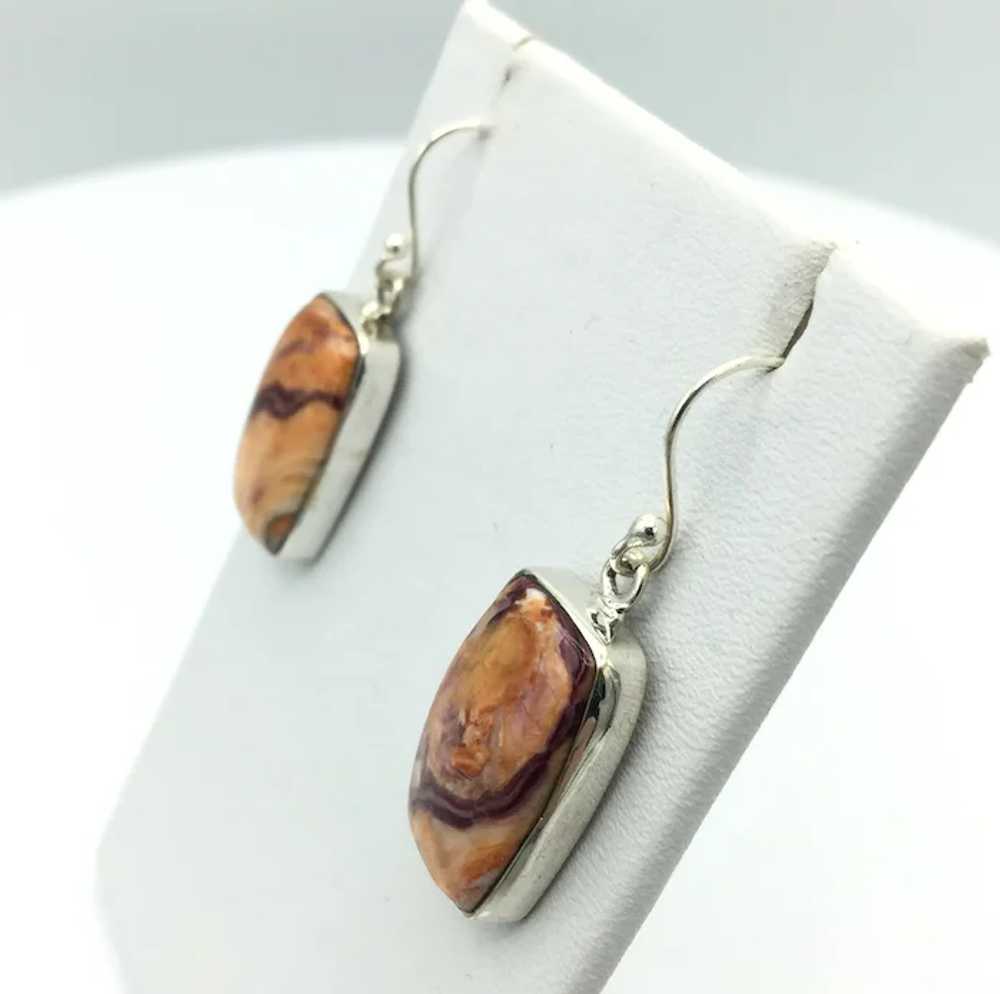 Lion's Paw Shell Earrings - Sterling Silver - image 2