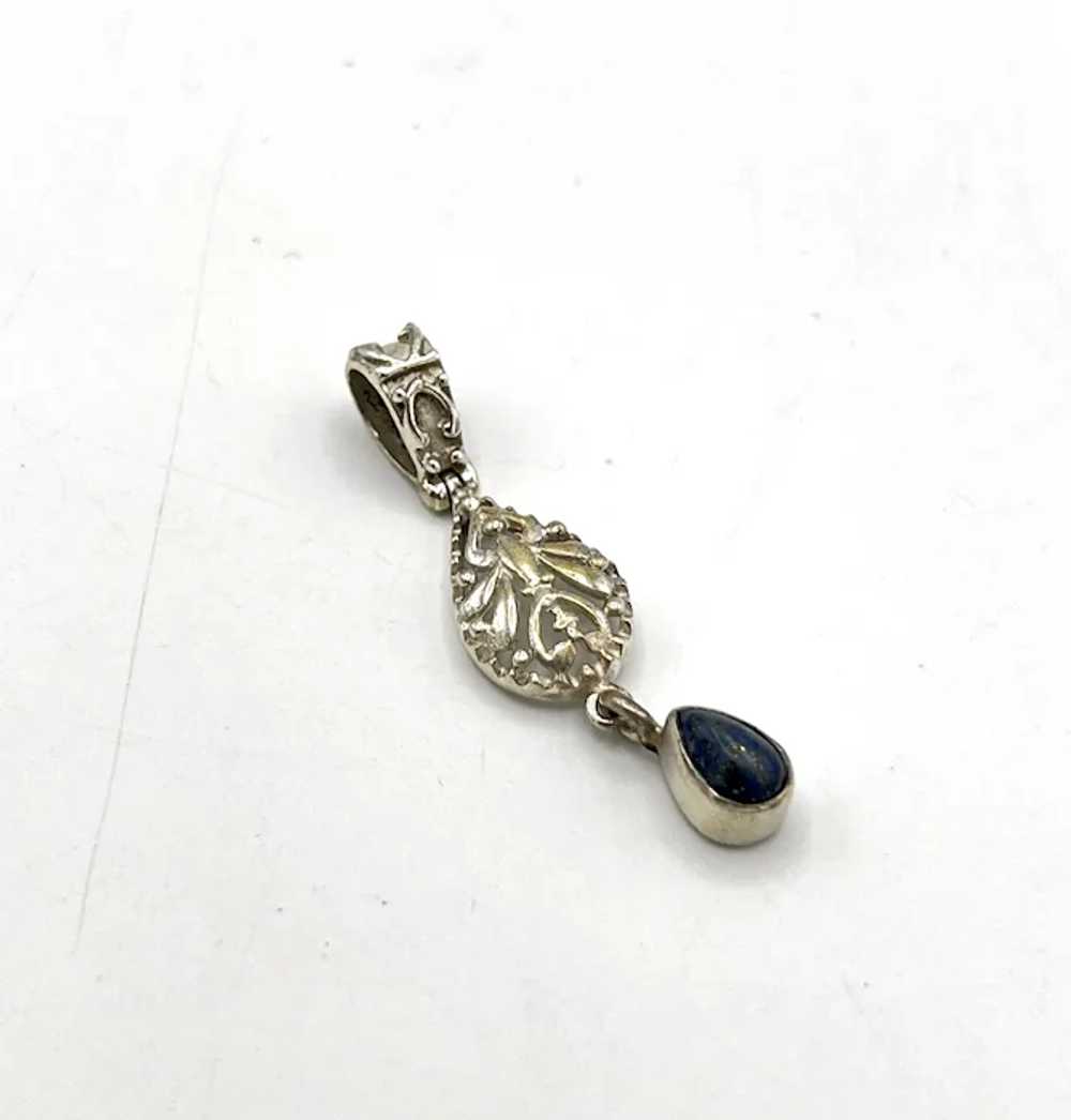 Lapis Lazuli Pendant - Sterling Silver - image 3
