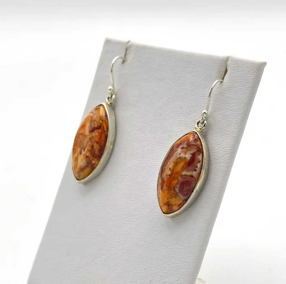 Lion's Paw Shell Earrings - Sterling Silver - image 2