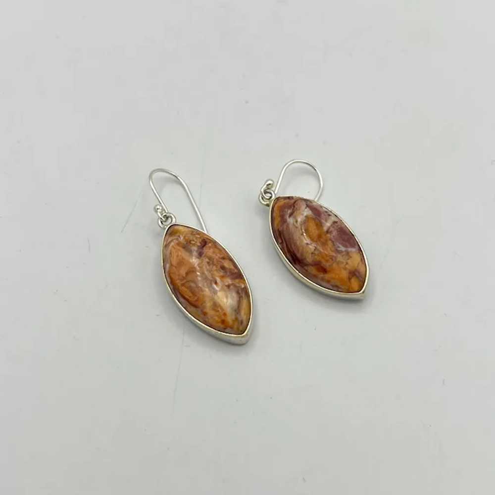 Lion's Paw Shell Earrings - Sterling Silver - image 3