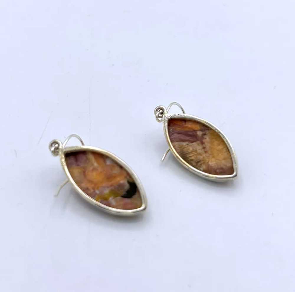 Lion's Paw Shell Earrings - Sterling Silver - image 4