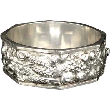 Four Seasons Repoussé Octagon Bracelet