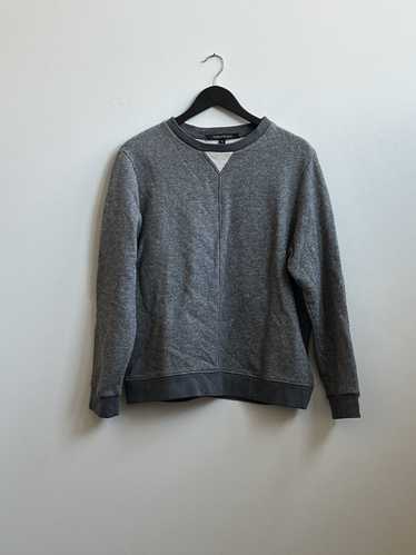 Timo Weiland Grey Speckled Crew Neck Sweatshirt