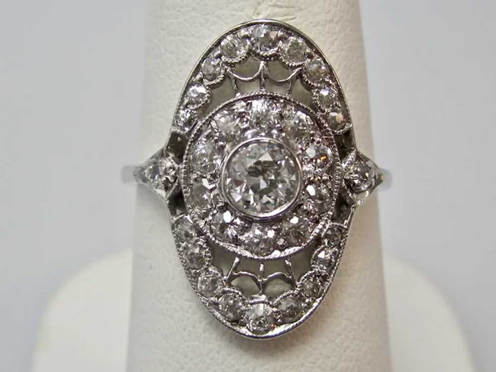 Antique Edwardian Diamond Engagement Wedding Ring… - image 3