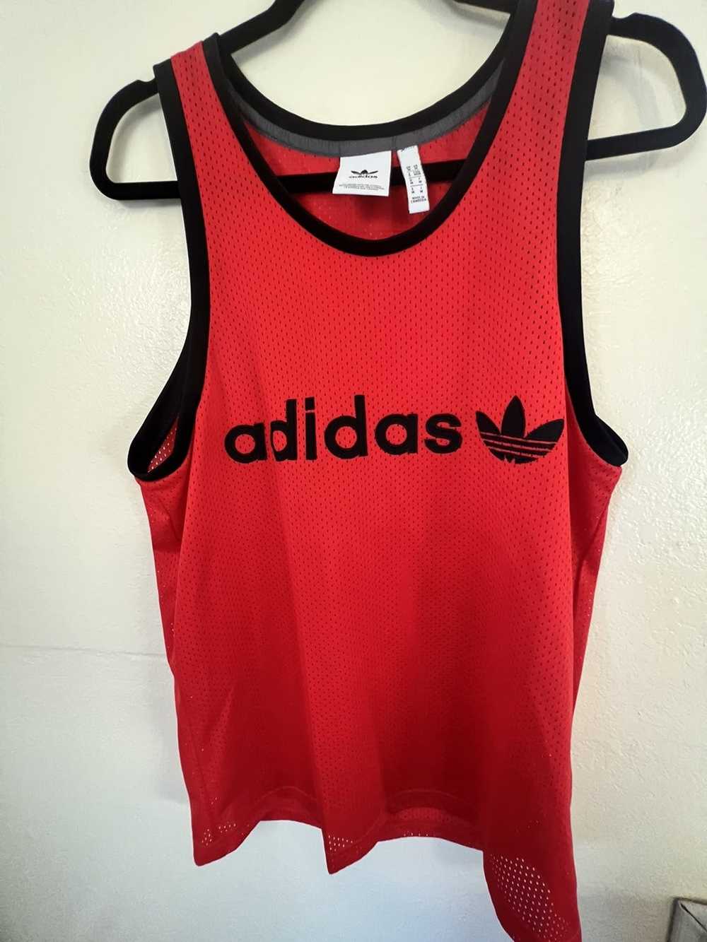 Adidas Mens medium adidas basketball jersey stree… - image 1