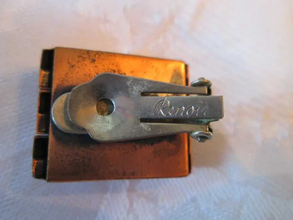 Renoir Seven-link Copper Bracelet & Earrings - image 10