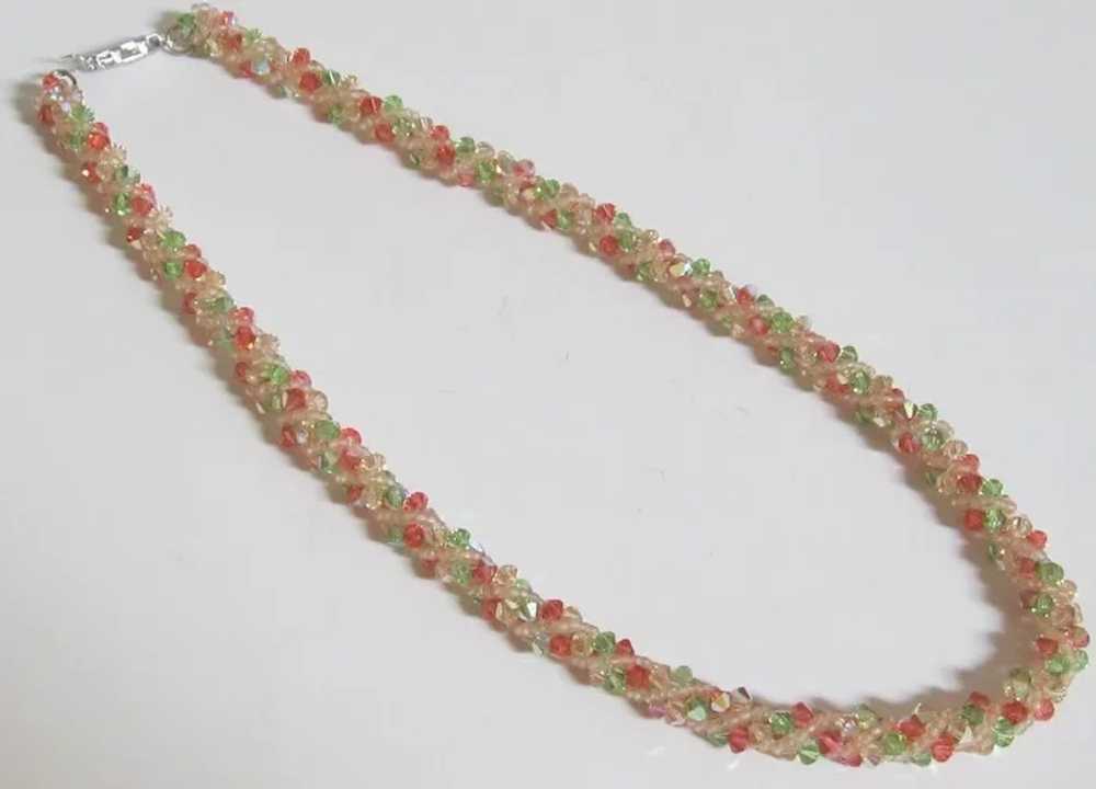 Vintage Glass Bead Necklace - image 5