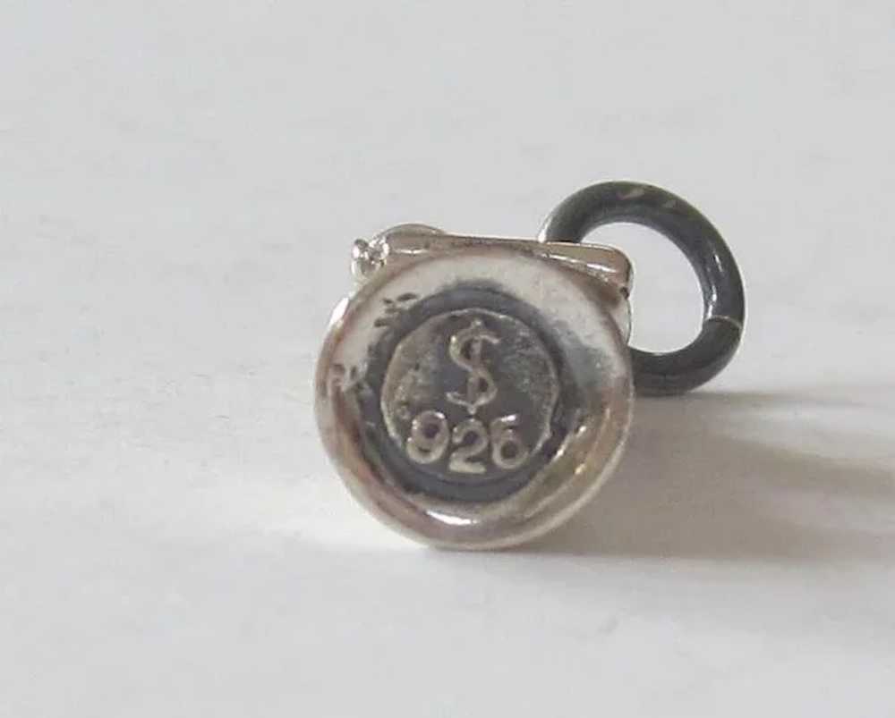 Sterling Silver Trumpet Charm - image 4