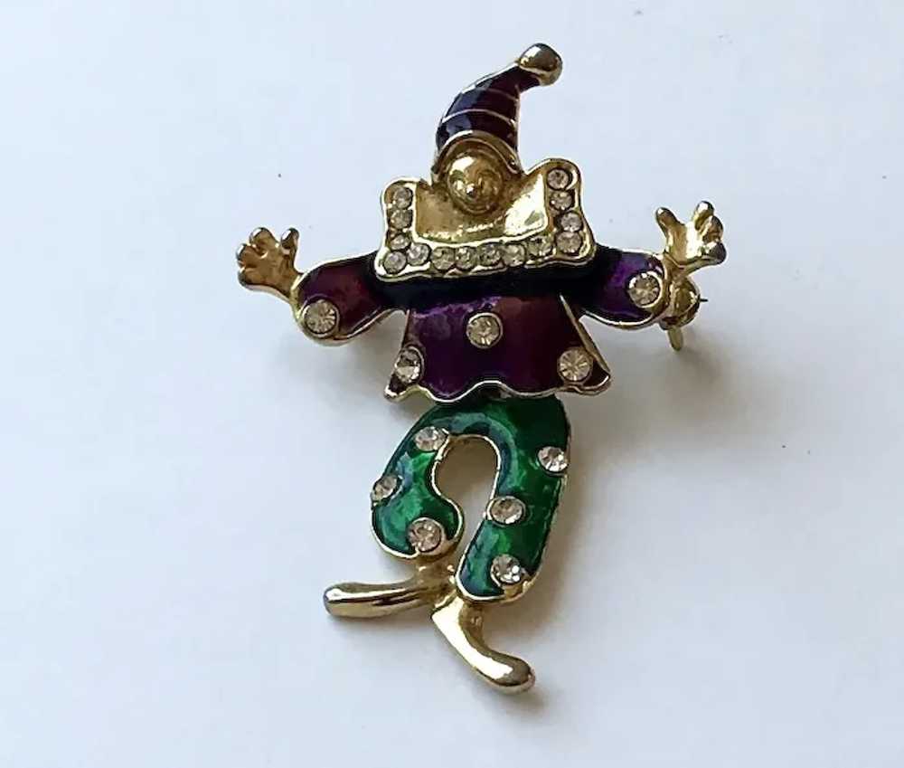 Articulated,  Clown Pendant,Pin - image 4