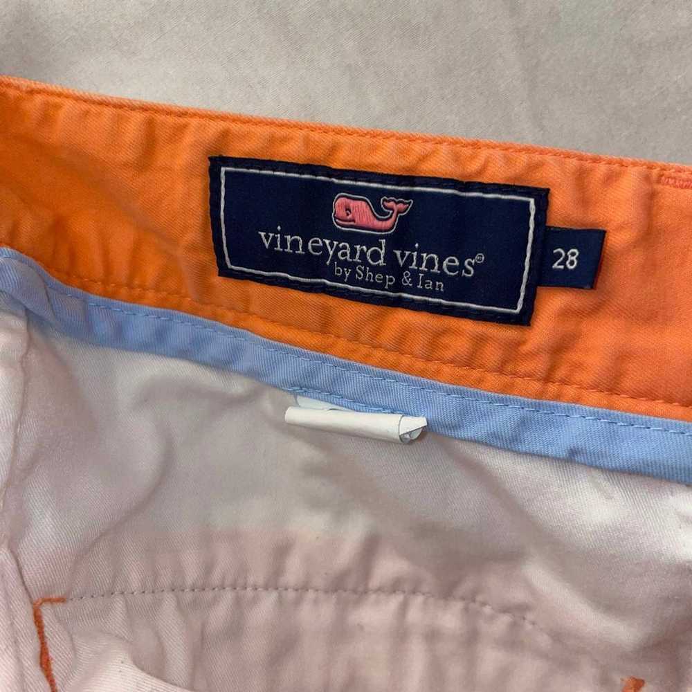 Vineyard Vines Orange vineyard vines club shorts - image 3