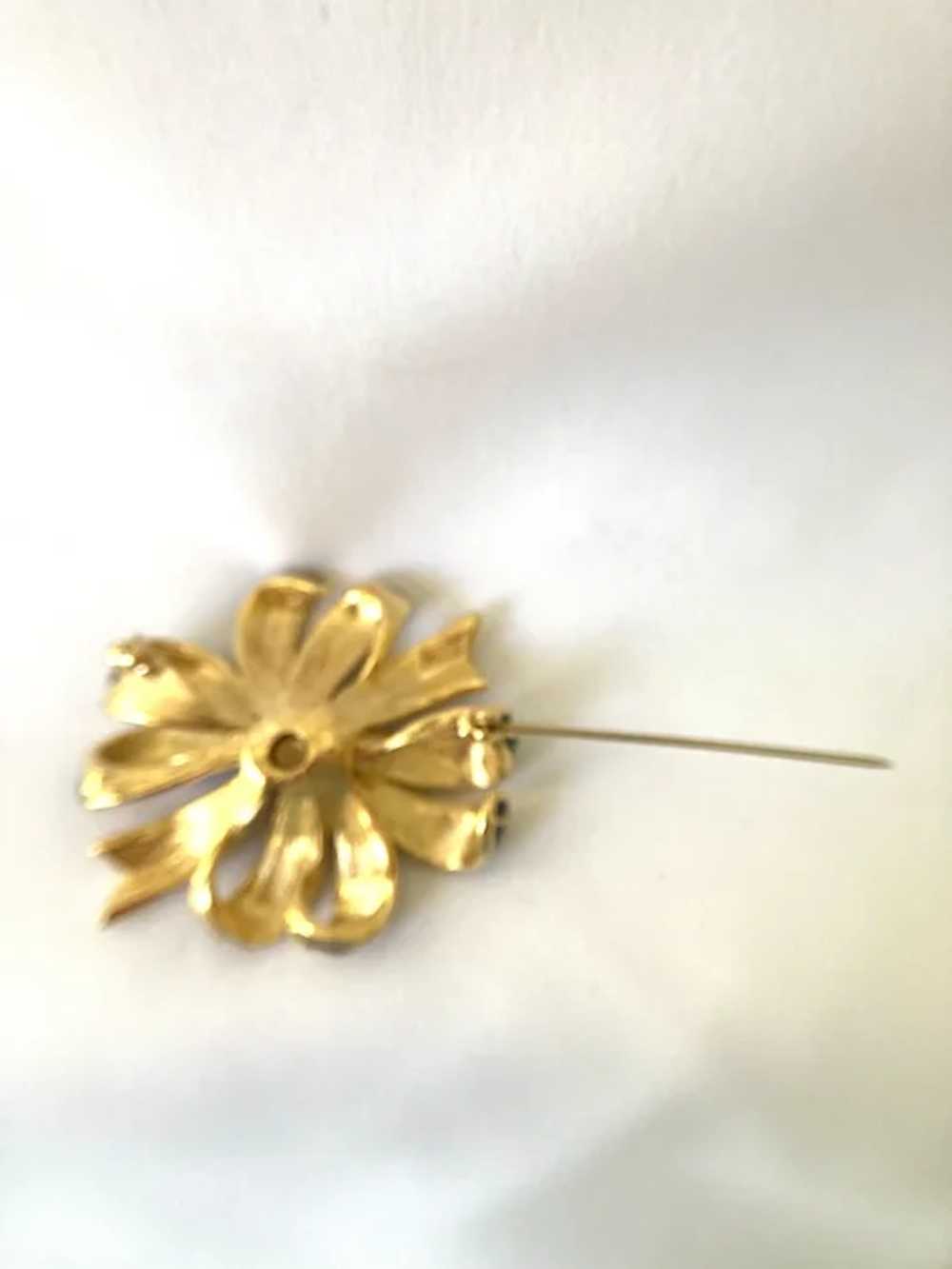 Vintage Joan Rivers Enamel Bow Pin/Brooch - image 7