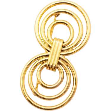 Cartier 1970's by Aldo Cipullo brooch pin in 18 k… - image 1