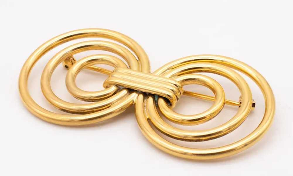 Cartier 1970's by Aldo Cipullo brooch pin in 18 k… - image 3