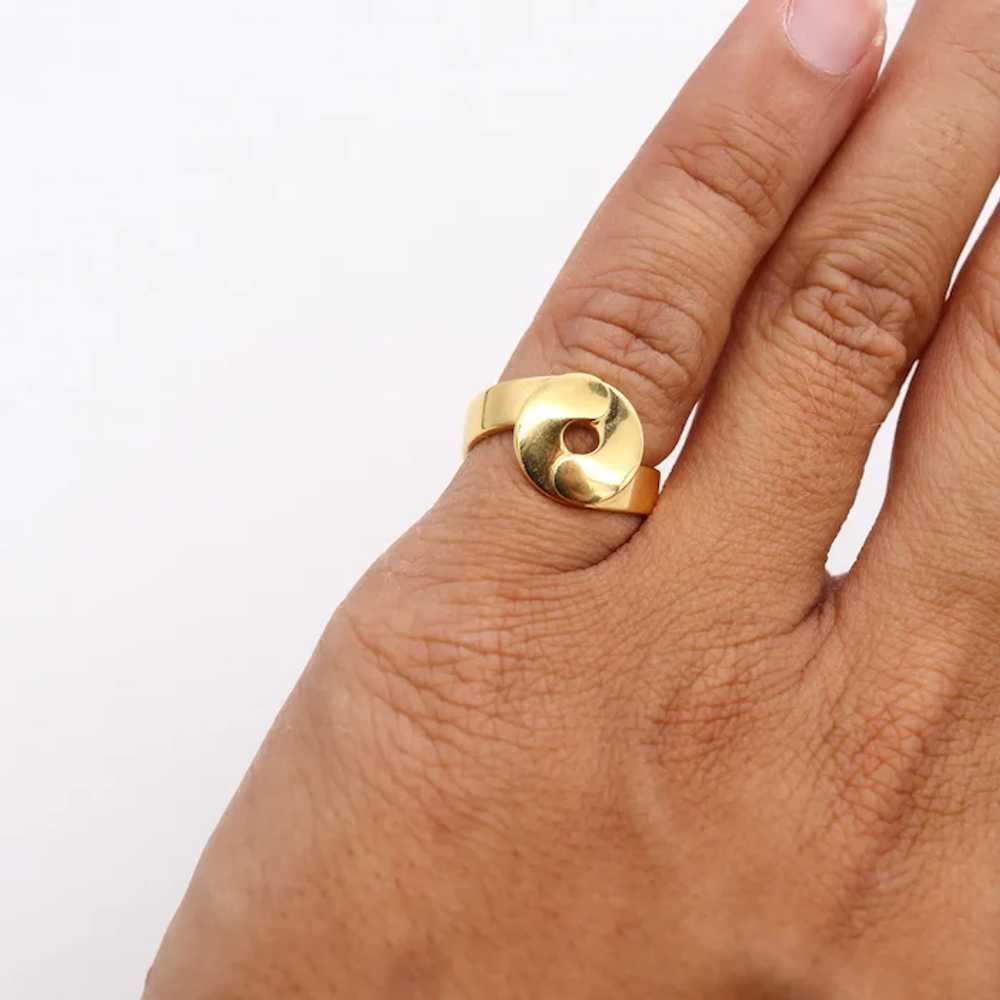 Dinh Van Paris Vintage Classic R14 Geometric Ring… - image 10