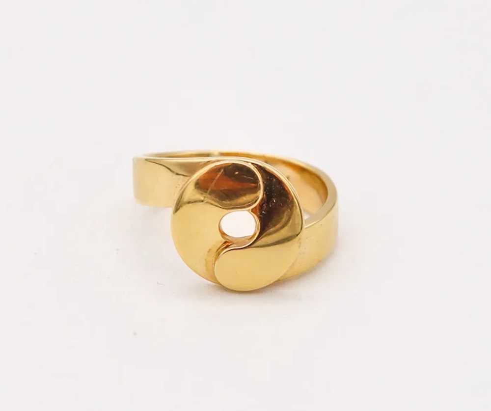 Dinh Van Paris Vintage Classic R14 Geometric Ring… - image 7