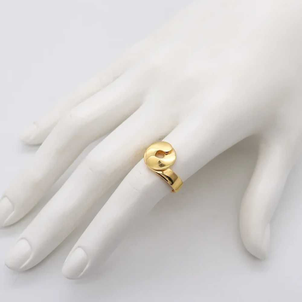 Dinh Van Paris Vintage Classic R14 Geometric Ring… - image 9