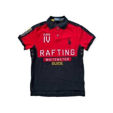 90s POLO RalphLauren RAFTING CLUBラガーシャツ 90s POLO RalphLauren RAFTING CLUBラガーシャツ