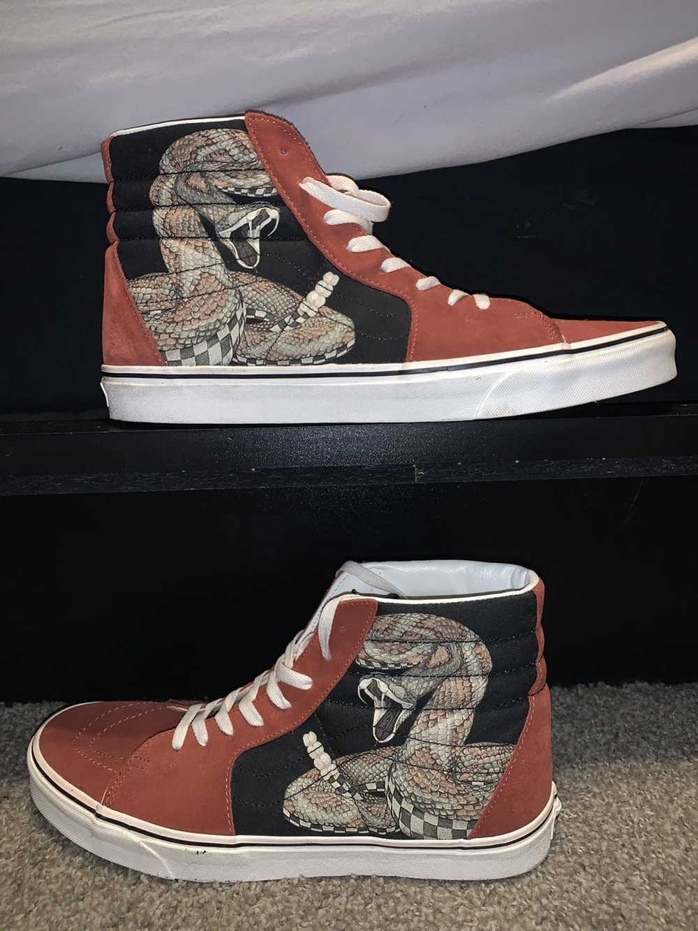 Vans Vans Sk8-Hi Desert Snake Chili Red Skate Sho… - image 3