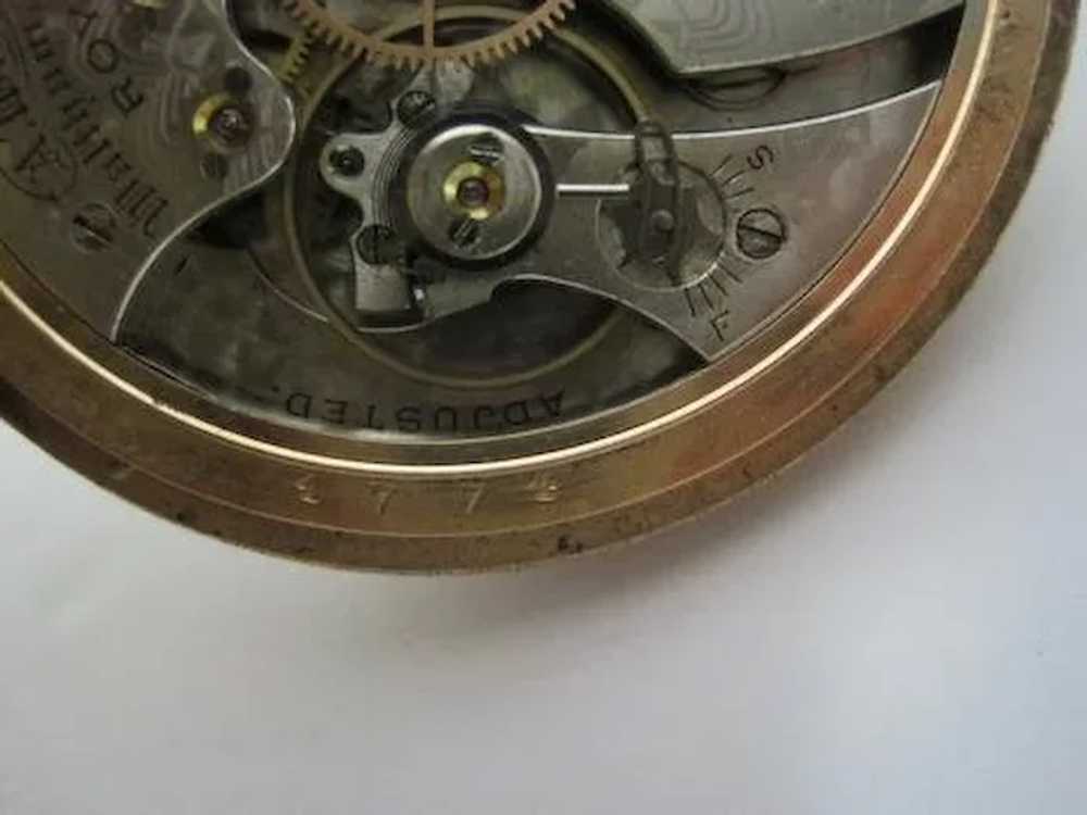 Lot #909 Waltham 17 Jewels "Royal" Pocket Watch w… - image 6