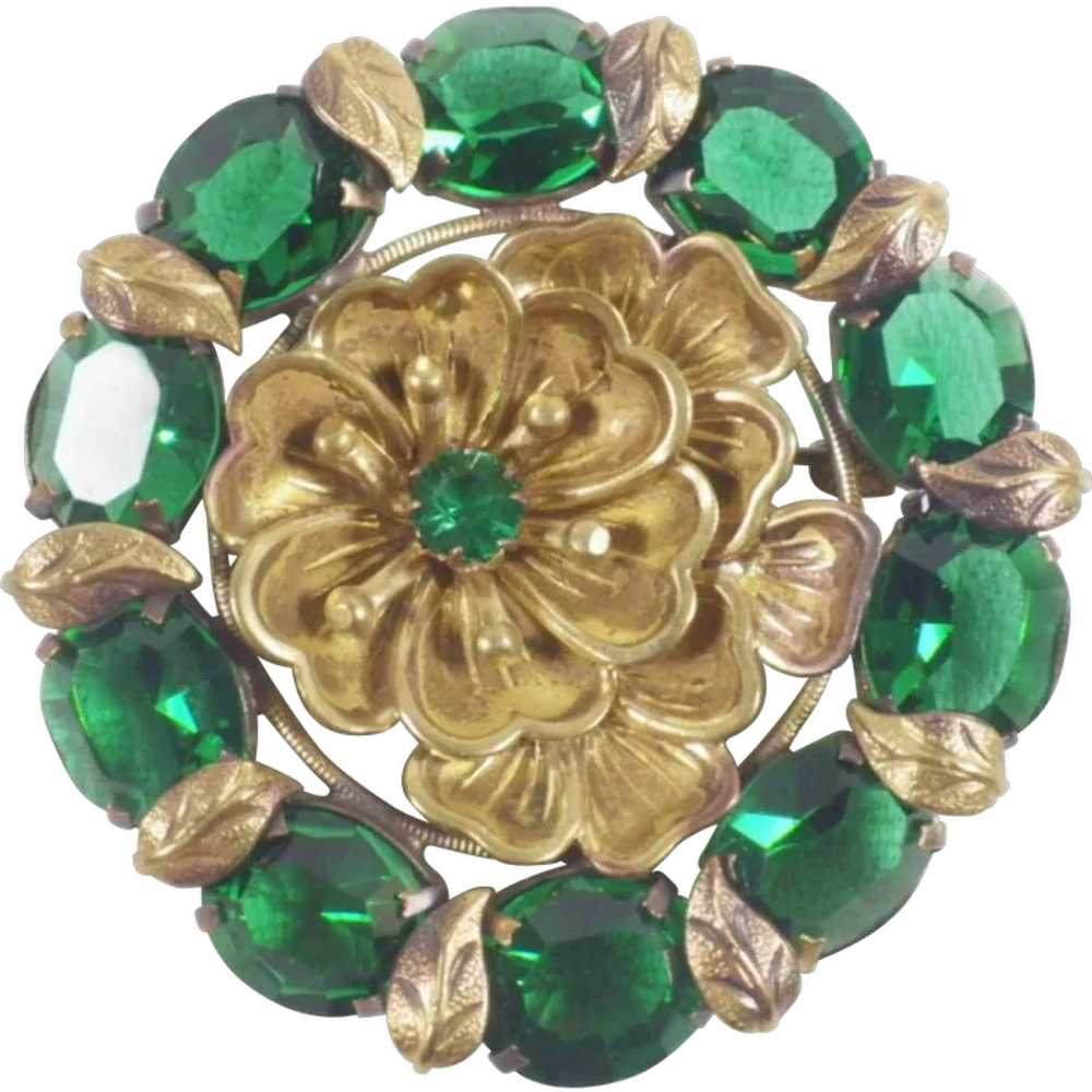 Vintage Czech Brooch Attributed to Max Neiger - image 1