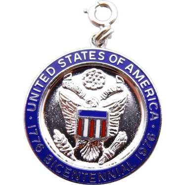 United States Bicentennial Celebration Pendant Blu