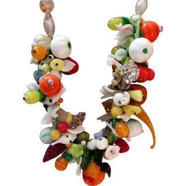 Glass Fruit Necklace - image 1